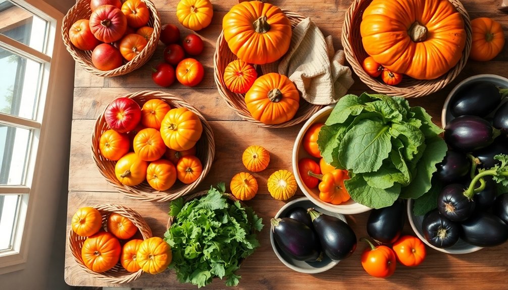 saisonales Essen für die Gesundheit