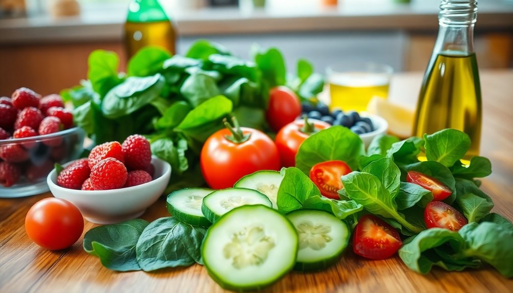 Wechsle zu einer fettarmen Ernährung